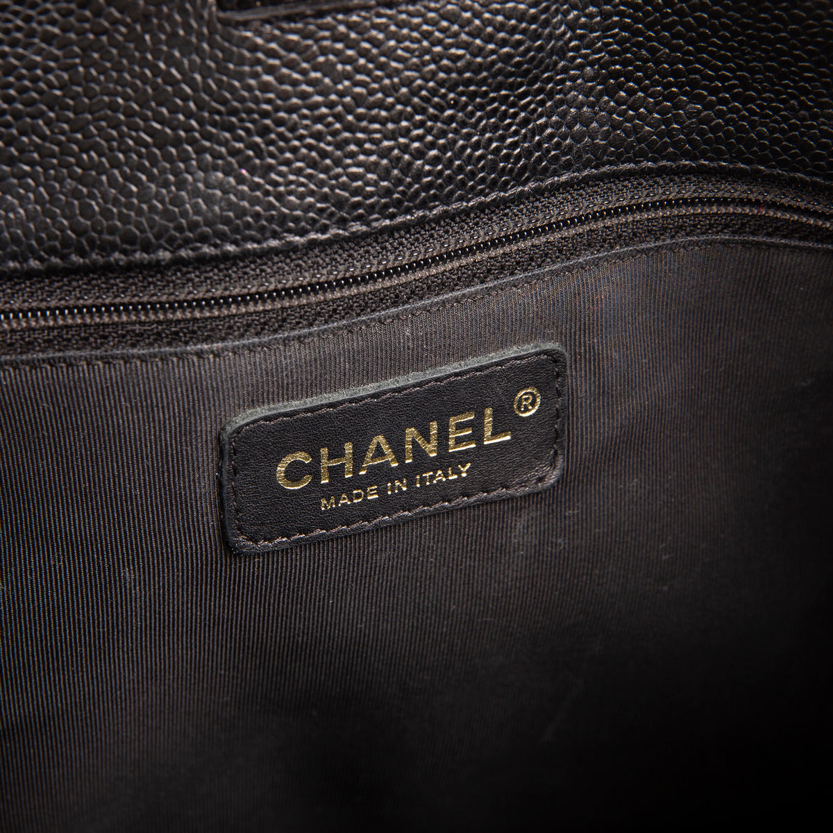 CHANEL Caviar Petit Shopping Tote OUTLET FINAL SALE