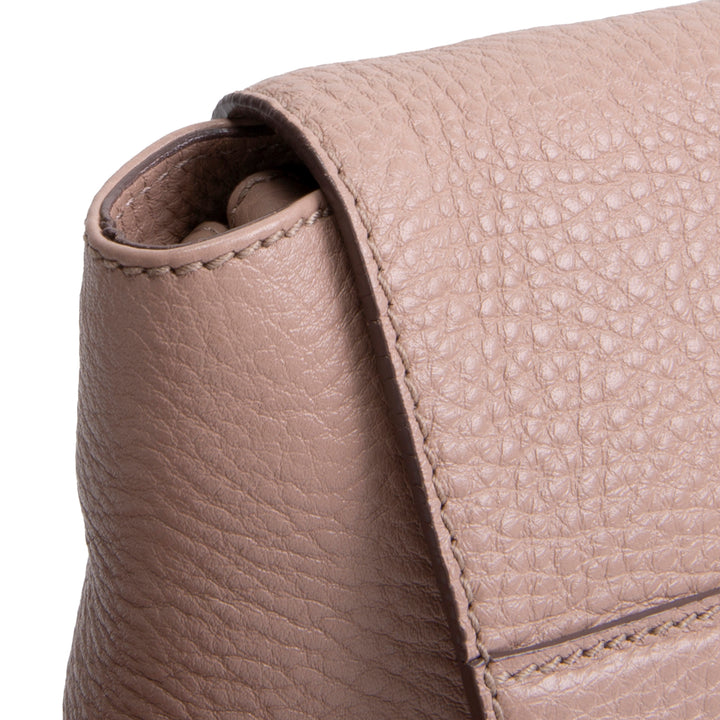 FERRAGAMO Abbey Shoulder Bag - Taupe
