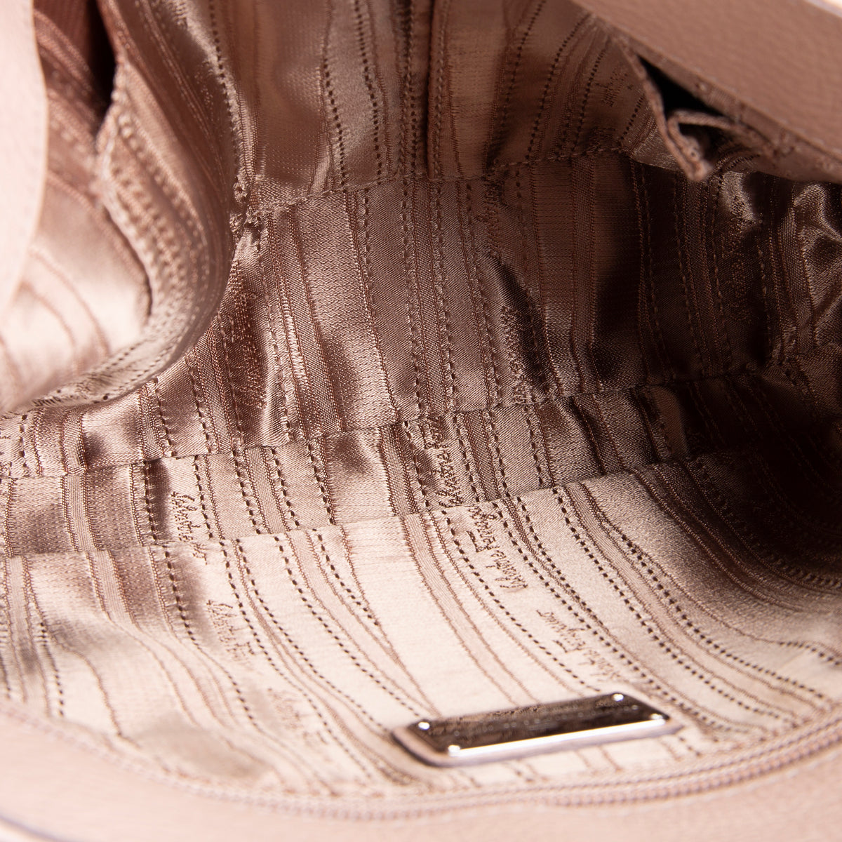 FERRAGAMO Abbey Shoulder Bag - Taupe