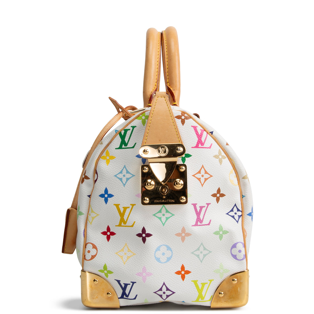 LOUIS VUITTON Multicolore Monogram x Takashi Speedy 30