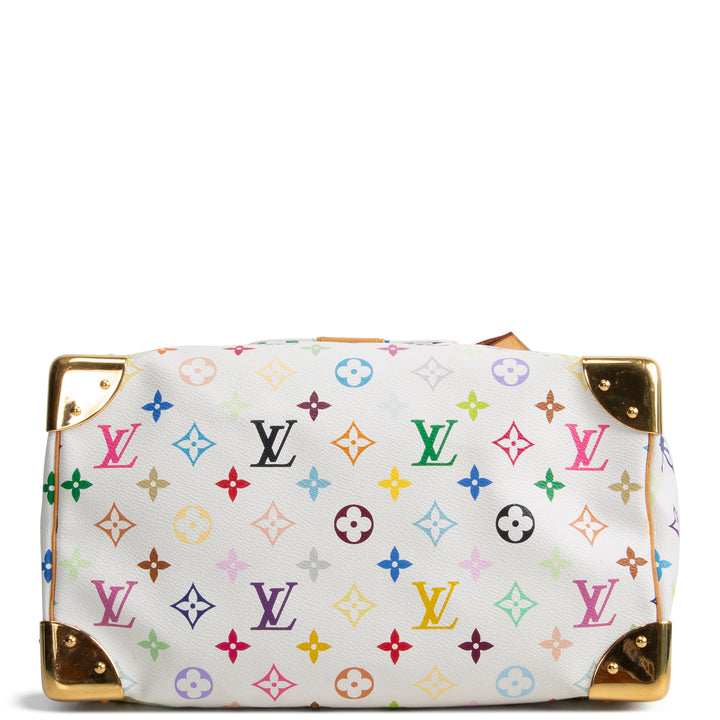 LOUIS VUITTON Multicolore Monogram x Takashi Speedy 30