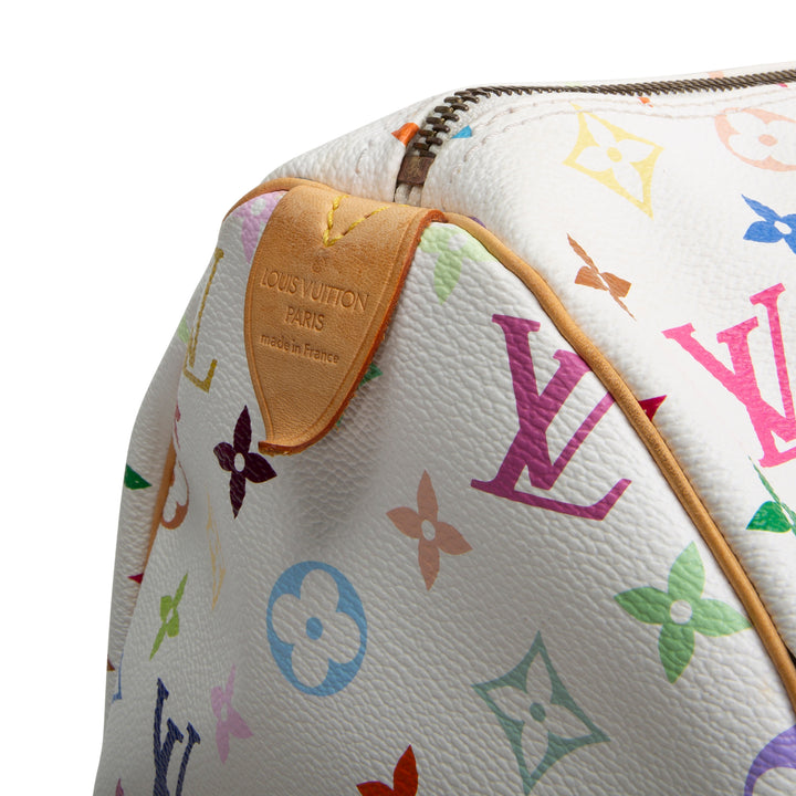 LOUIS VUITTON Multicolore Monogram x Takashi Speedy 30