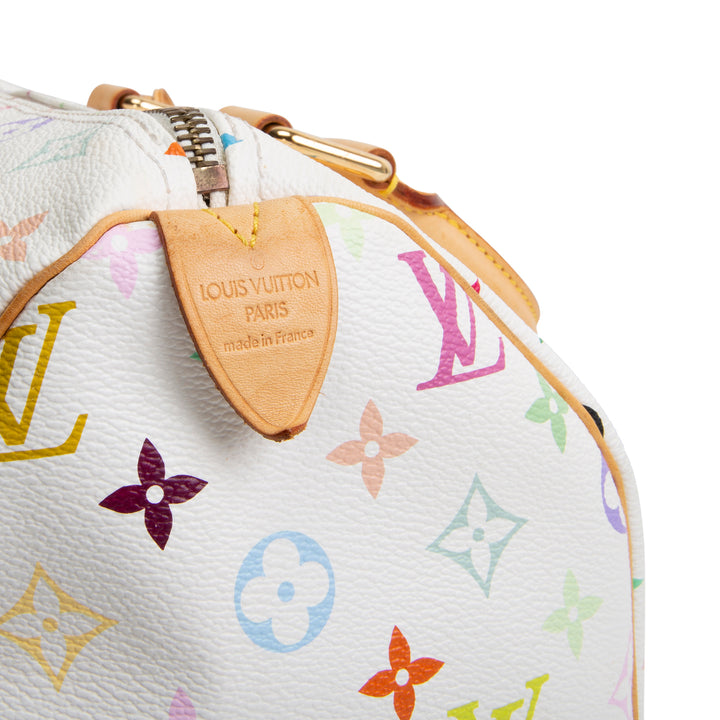 LOUIS VUITTON Multicolore Monogram x Takashi Speedy 30