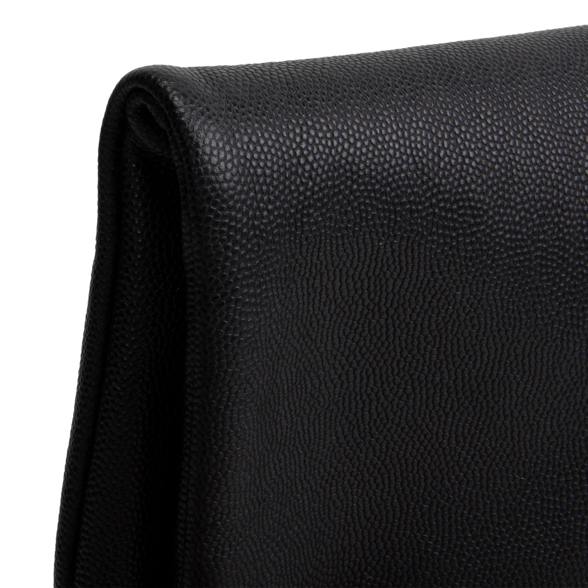 SAINT LAURENT West Hollywood Foldover Clutch - Black