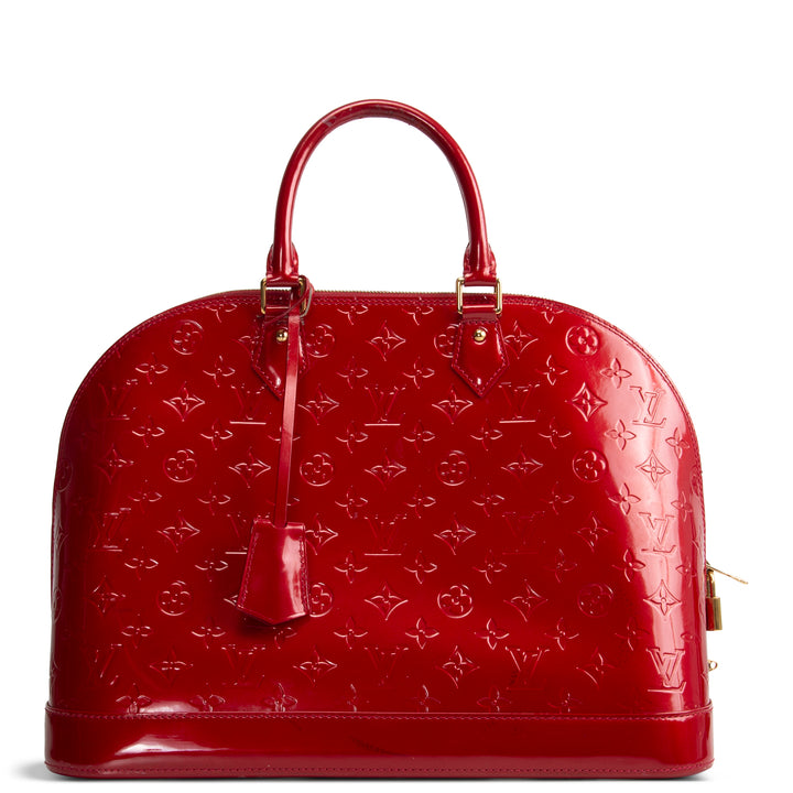 LOUIS VUITTON Monogram Vernis Alma GM