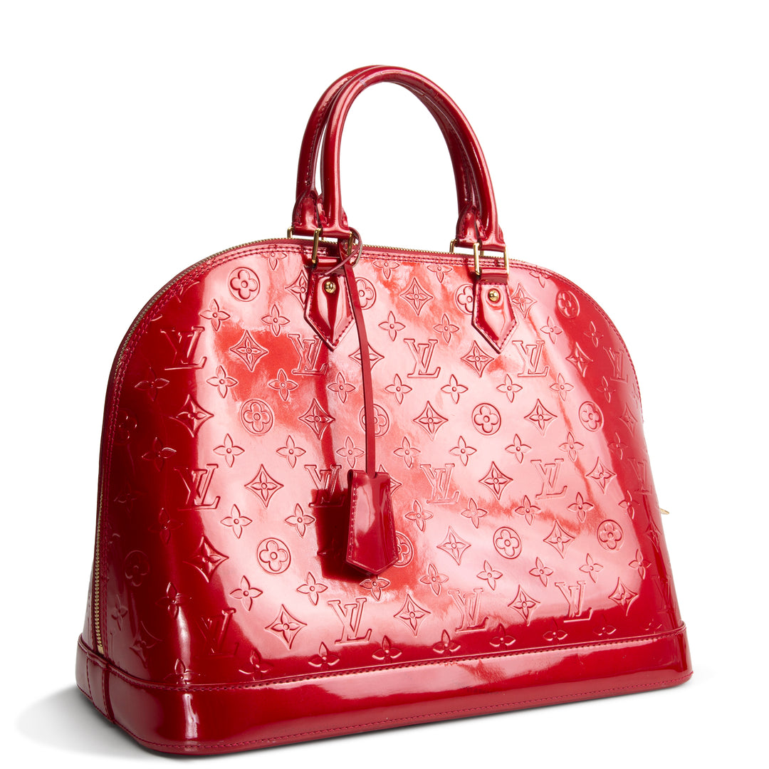 LOUIS VUITTON Monogram Vernis Alma GM