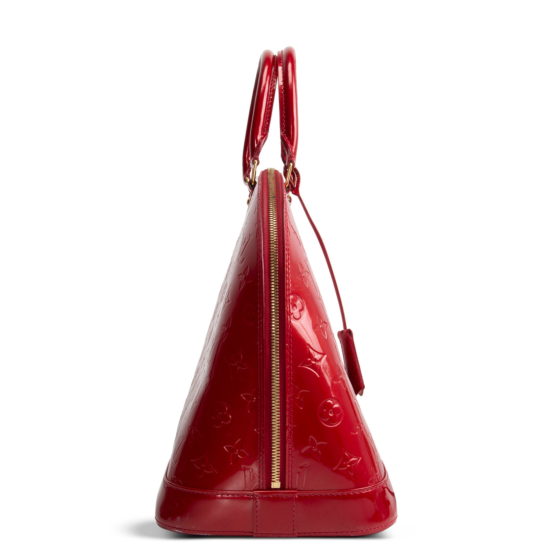 LOUIS VUITTON Monogram Vernis Alma GM
