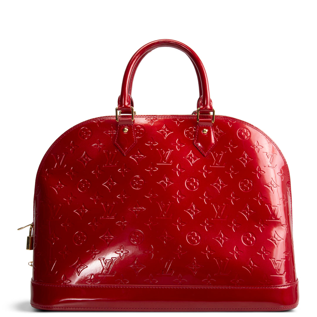 LOUIS VUITTON Monogram Vernis Alma GM