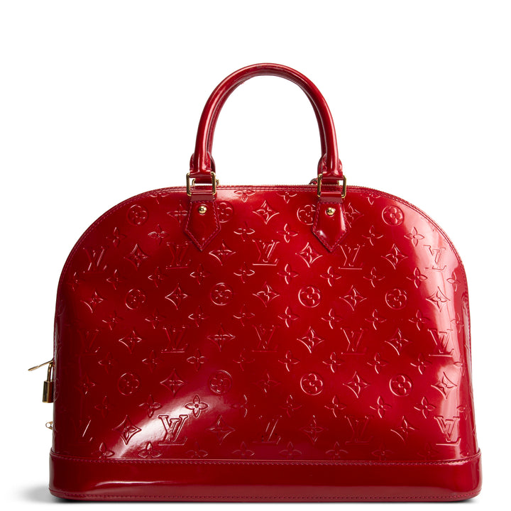 LOUIS VUITTON Monogram Vernis Alma GM