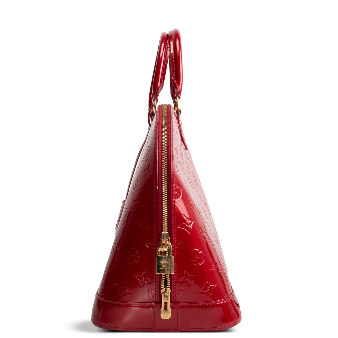 LOUIS VUITTON Monogram Vernis Alma GM