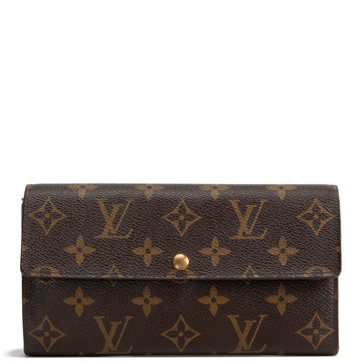 LOUIS VUITTON Monogram Sarah Wallet
