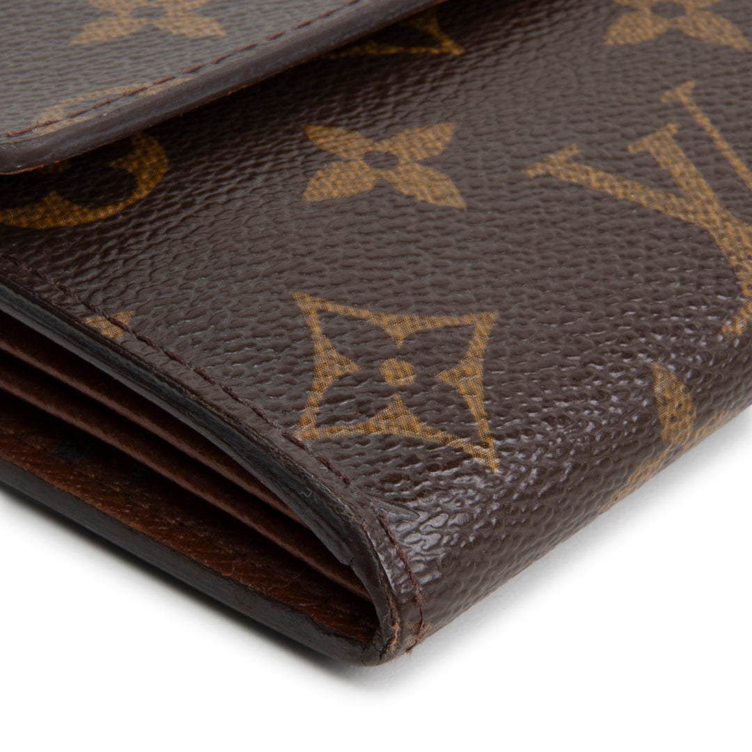 LOUIS VUITTON Monogram Sarah Wallet