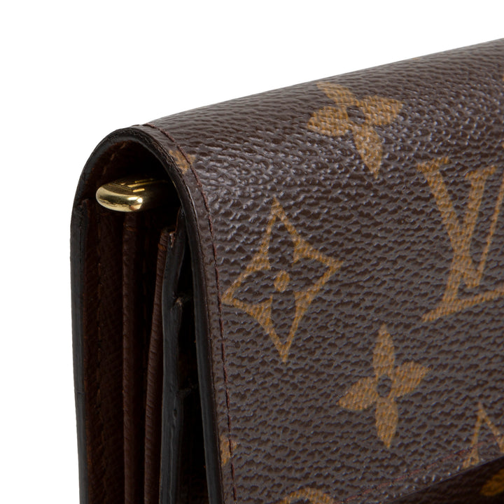 LOUIS VUITTON Monogram Sarah Wallet
