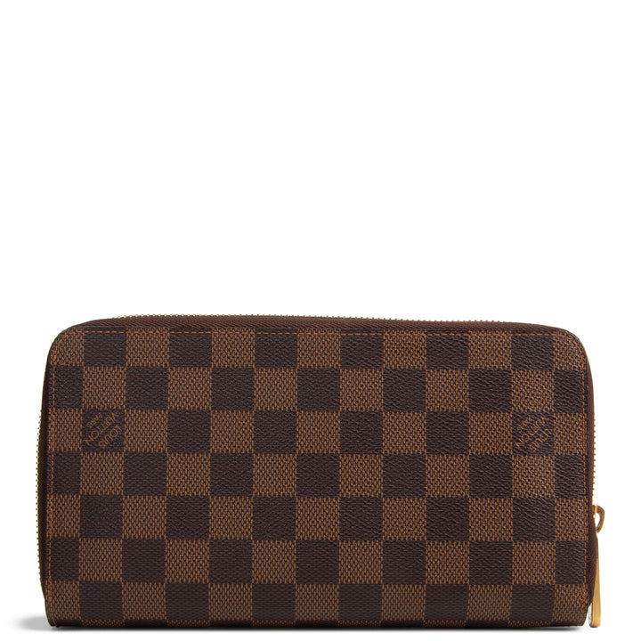 LOUIS VUITTON Damier Ebene Zippy Organizer Wallet