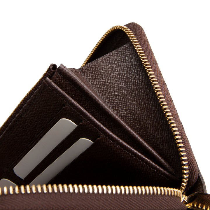 LOUIS VUITTON Damier Ebene Zippy Organizer Wallet