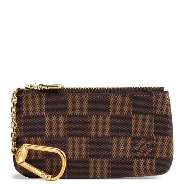 LOUIS VUITTON Damier Ebene Key Pouch