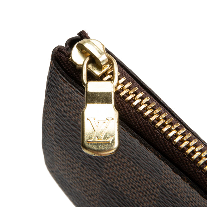 LOUIS VUITTON Damier Ebene Key Pouch