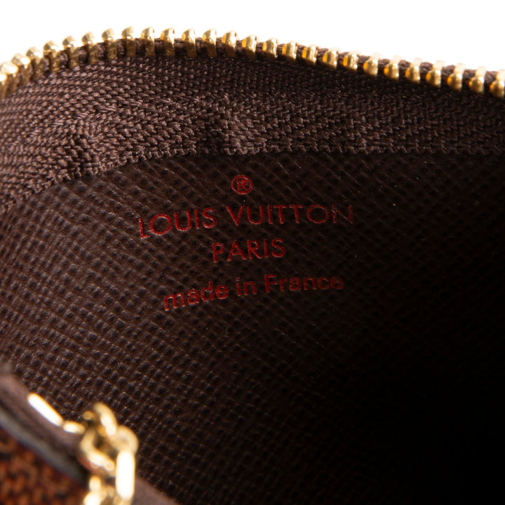 LOUIS VUITTON Damier Ebene Key Pouch