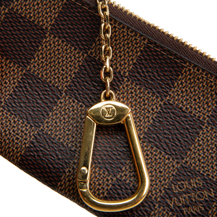 LOUIS VUITTON Damier Ebene Key Pouch