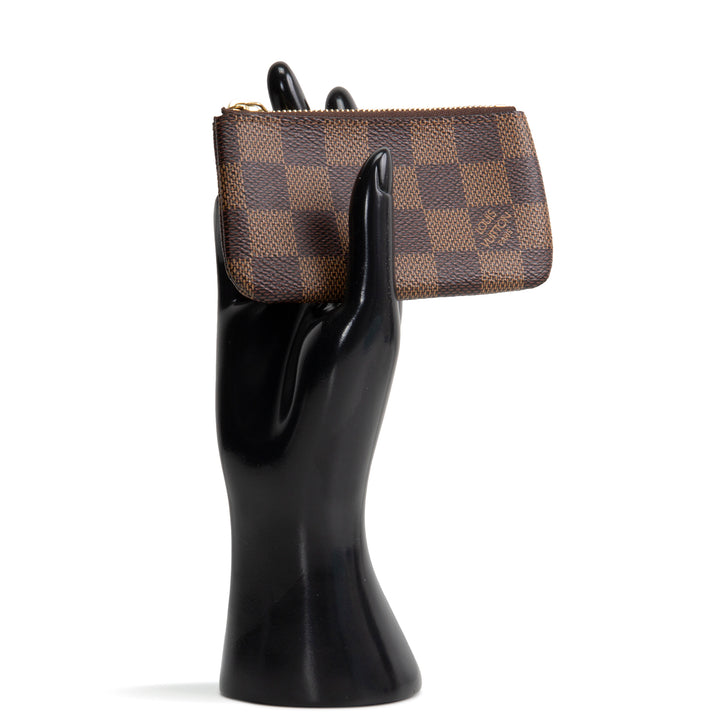LOUIS VUITTON Damier Ebene Key Pouch