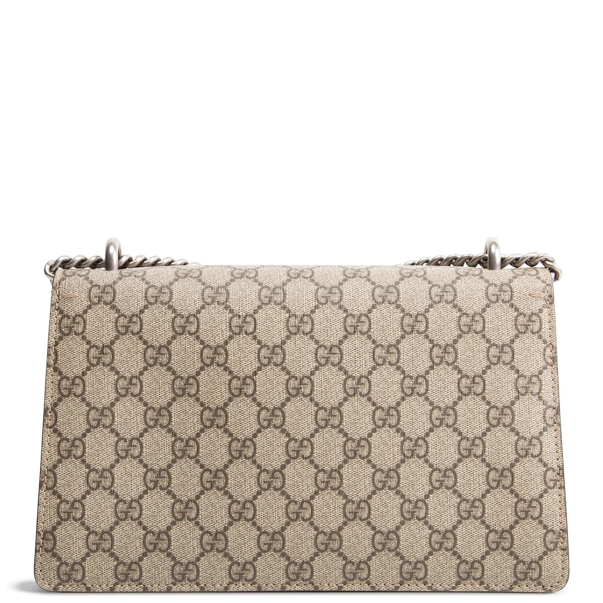 GUCCI GG Supreme Small Dionysus Shoulder Bag - Beige &amp; Ebony