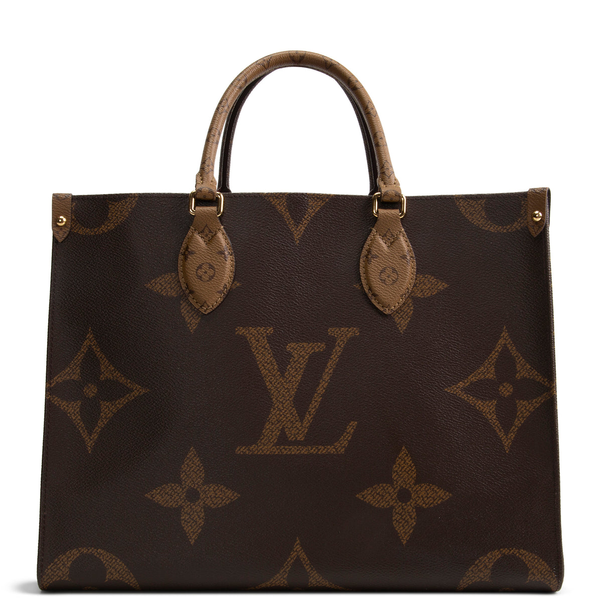 LOUIS VUITTON Giant Monogram Reverse OnTheGo MM