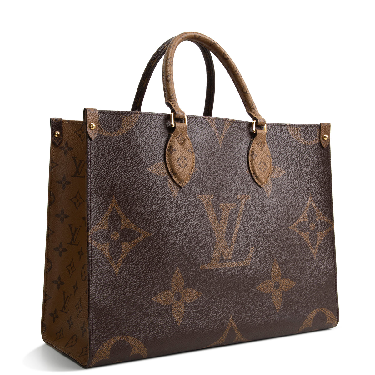 LOUIS VUITTON Giant Monogram Reverse OnTheGo MM