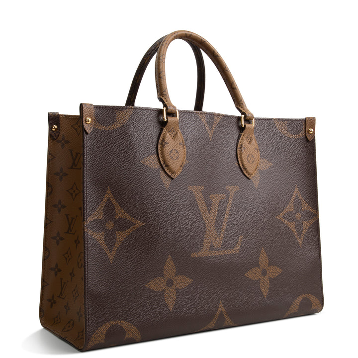 LOUIS VUITTON Giant Monogram Reverse OnTheGo MM