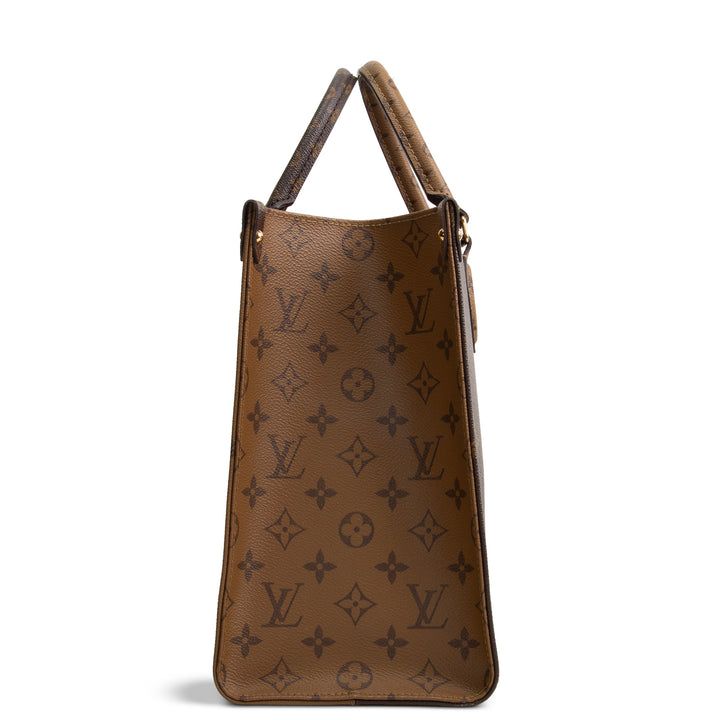 LOUIS VUITTON Giant Monogram Reverse OnTheGo MM