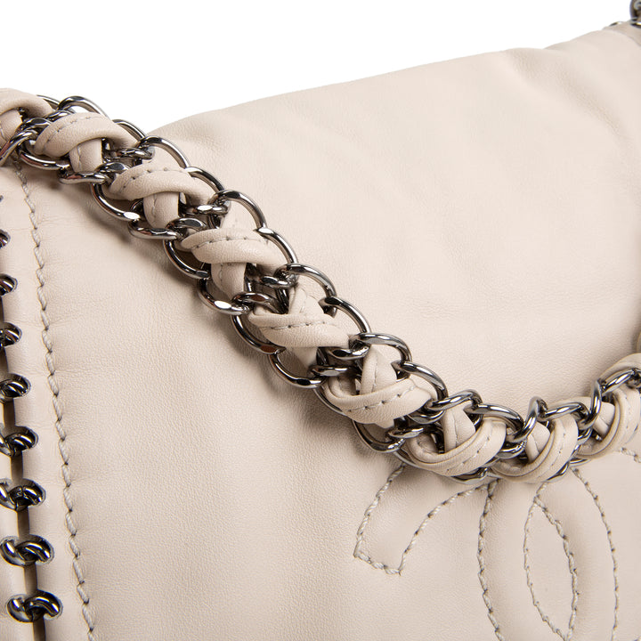 CHANEL Luxe Ligne Accordion Flap Bag