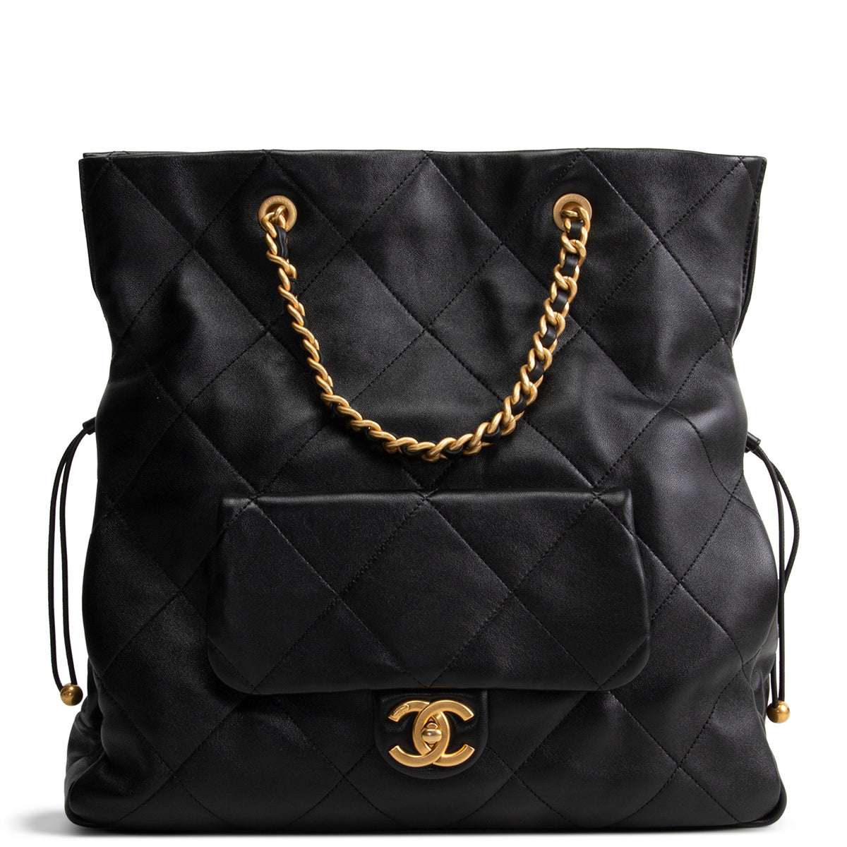 CHANEL Quilted Shopping Bag