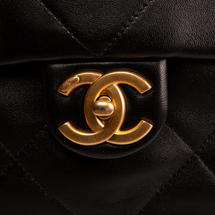 CHANEL Quilted Shopping Bag
