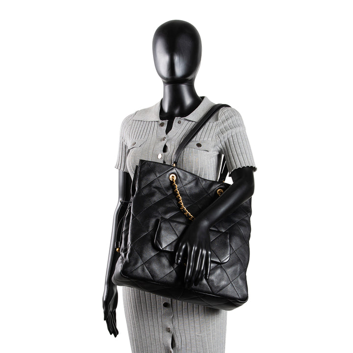 CHANEL Quilted Shopping Bag