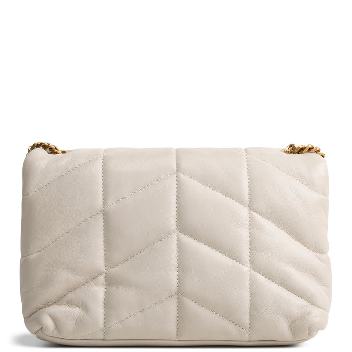 SAINT LAURENT Loulou Leather Toy Puffer Bag