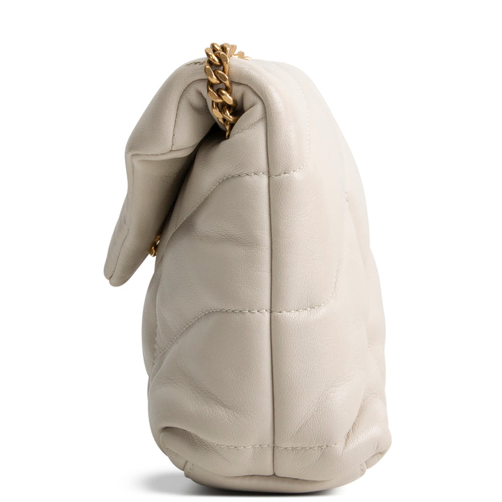 SAINT LAURENT Loulou Leather Toy Puffer Bag