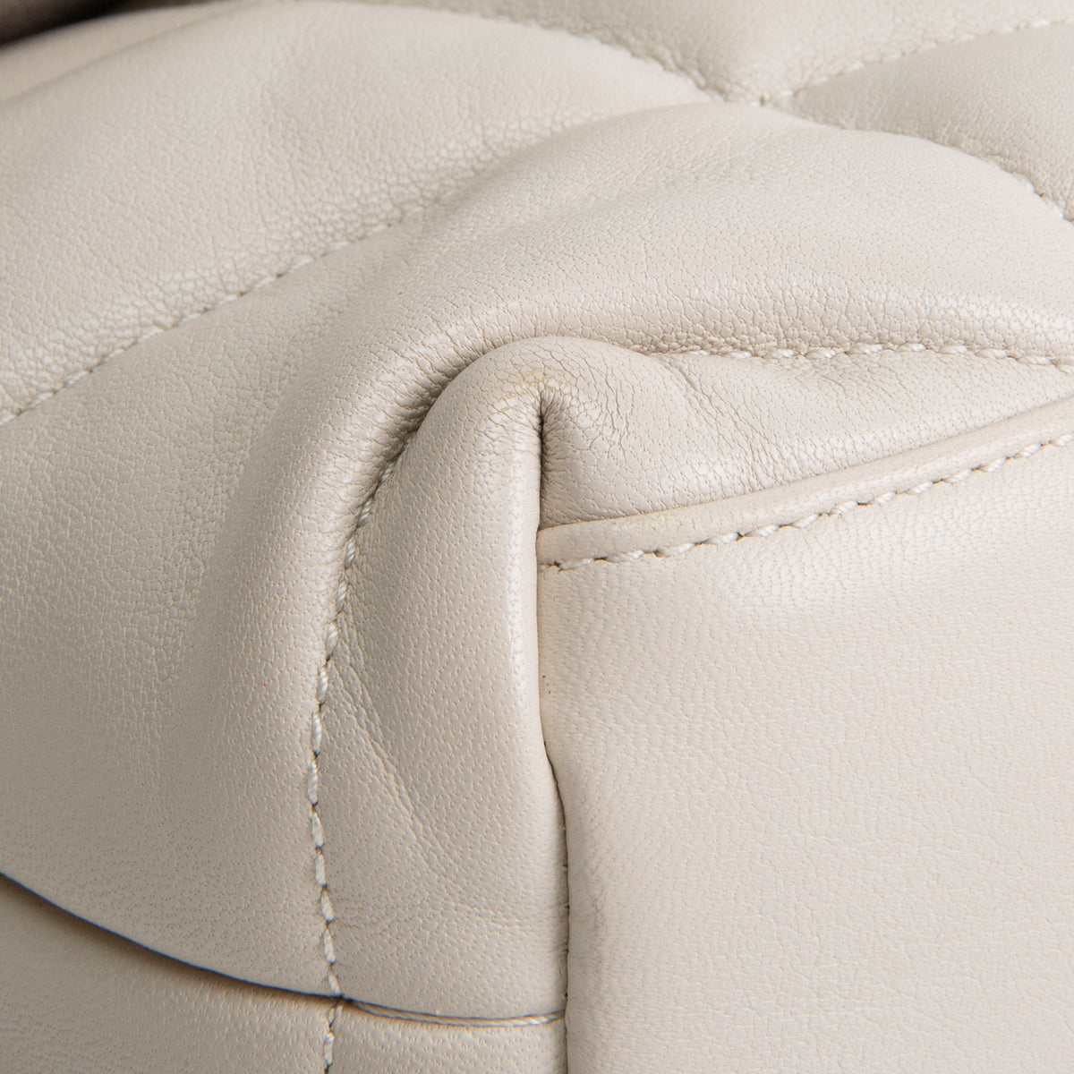 SAINT LAURENT Loulou Leather Toy Puffer Bag