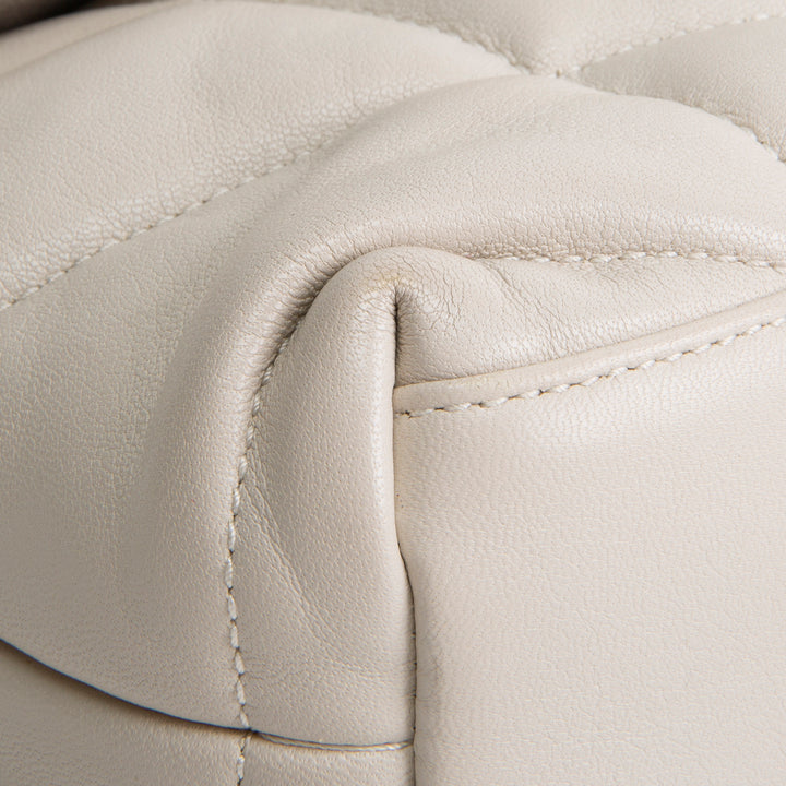 SAINT LAURENT Loulou Leather Toy Puffer Bag