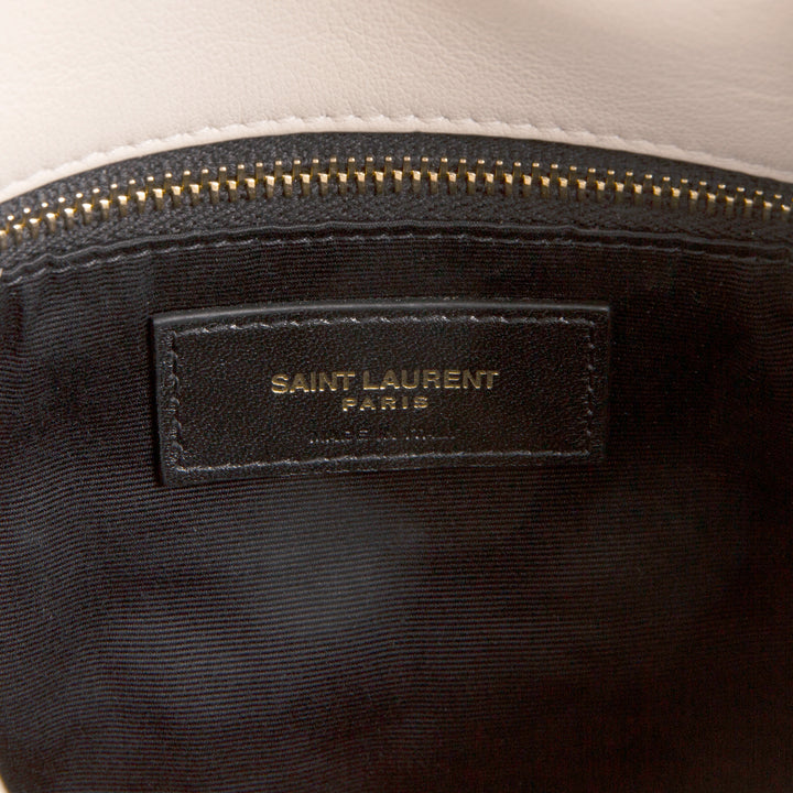 SAINT LAURENT Loulou Leather Toy Puffer Bag