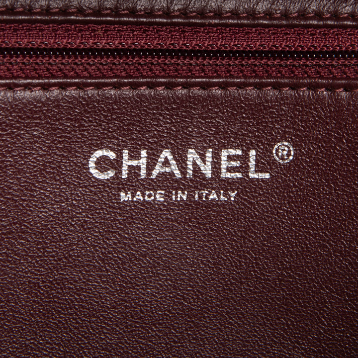 CHANEL Quilted Lambskin Trendy CC Bowling Bag - Deep Navy Blue