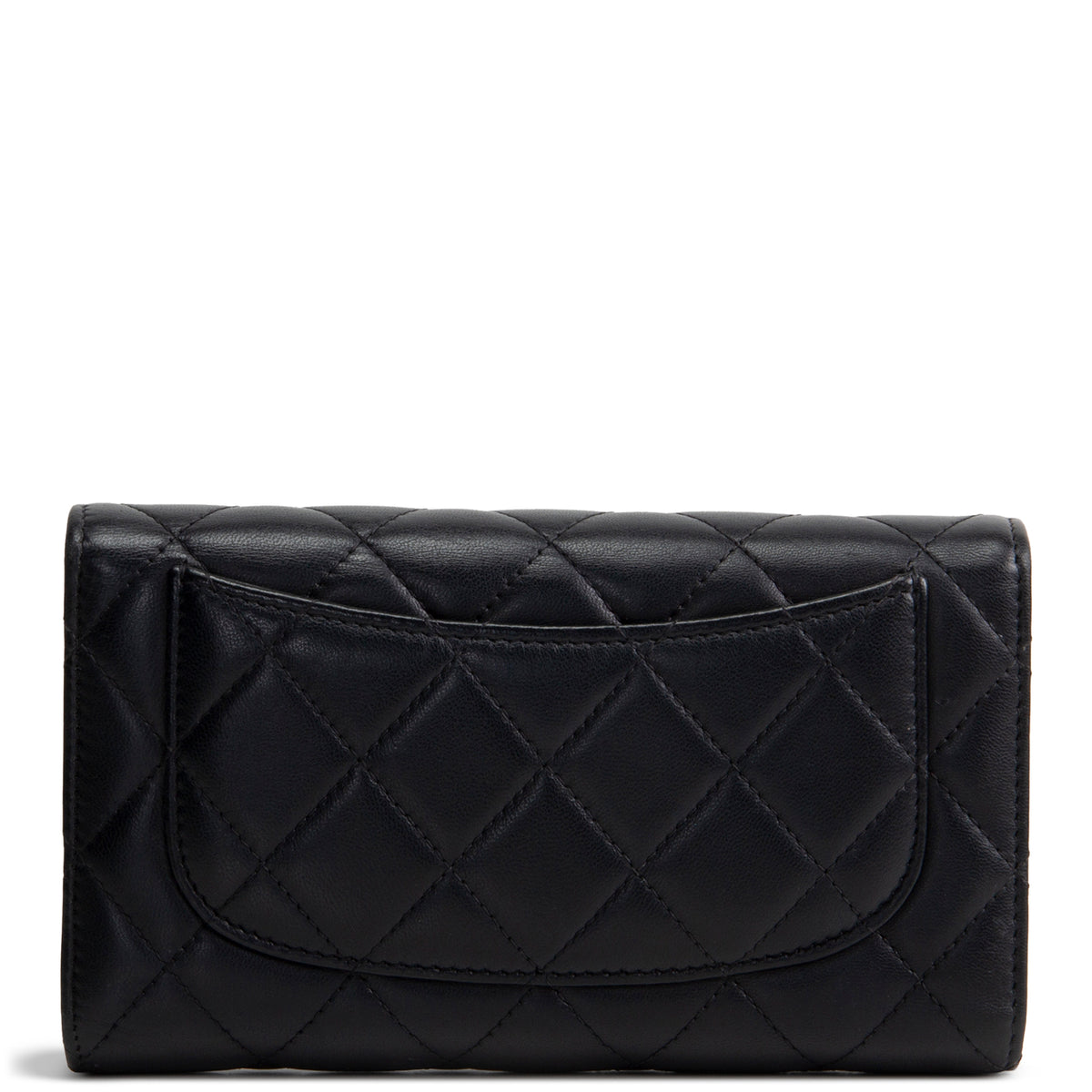 CHANEL Interlocking CC Trifold Wallet