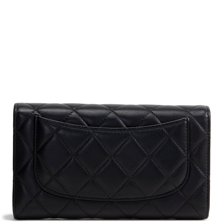 CHANEL Interlocking CC Trifold Wallet