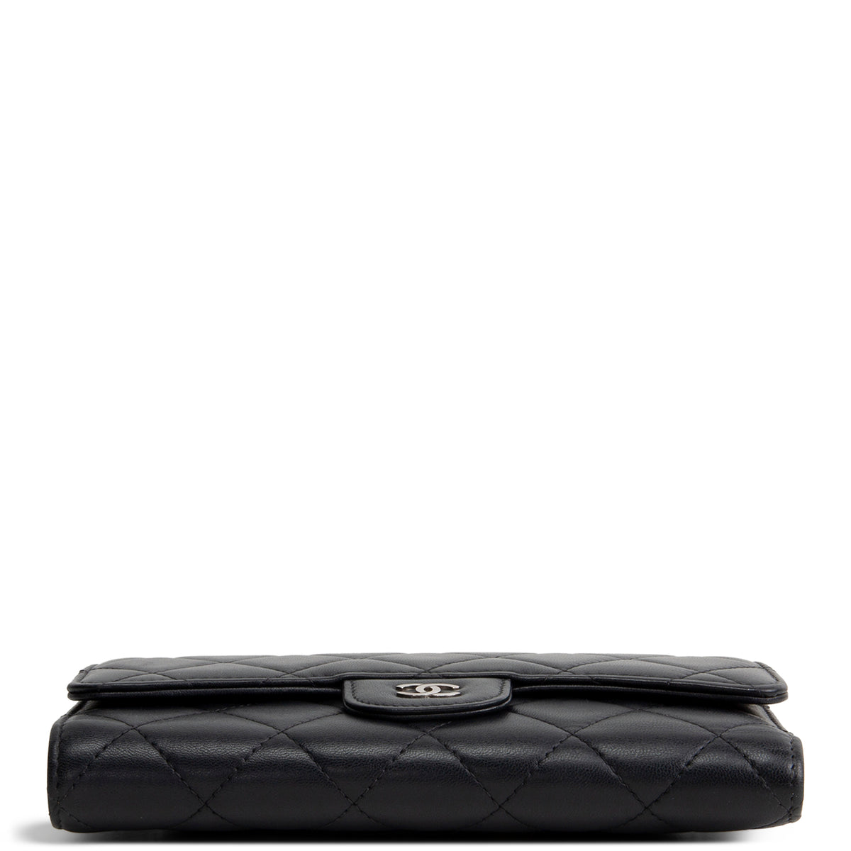 CHANEL Interlocking CC Trifold Wallet
