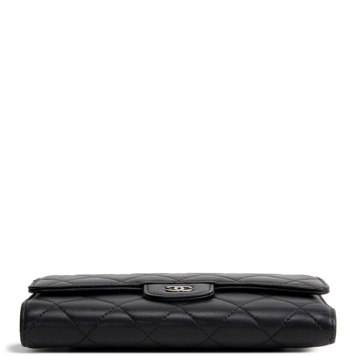 CHANEL Interlocking CC Trifold Wallet