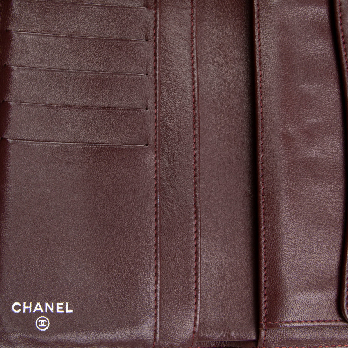 CHANEL Interlocking CC Trifold Wallet