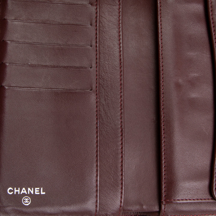 CHANEL Interlocking CC Trifold Wallet