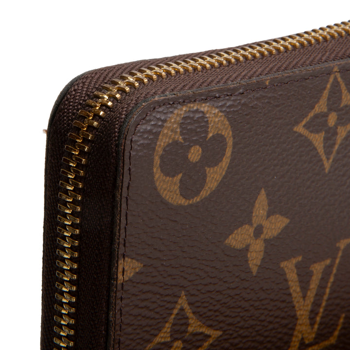 LOUIS VUITTON Monogram Clemence Wallet