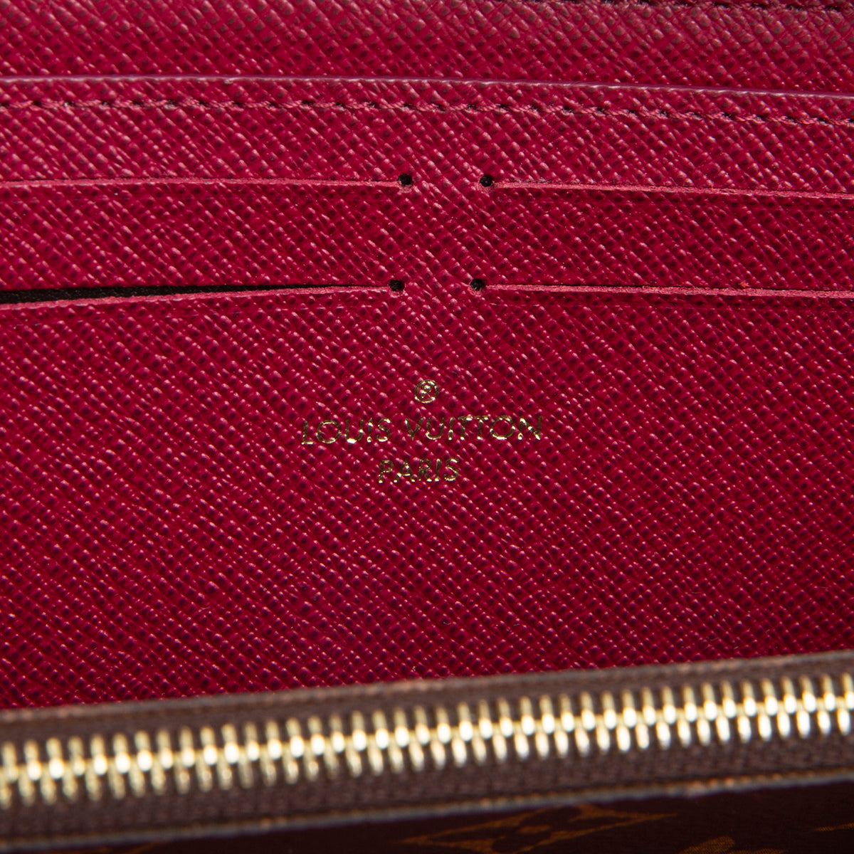 LOUIS VUITTON Monogram Clemence Wallet