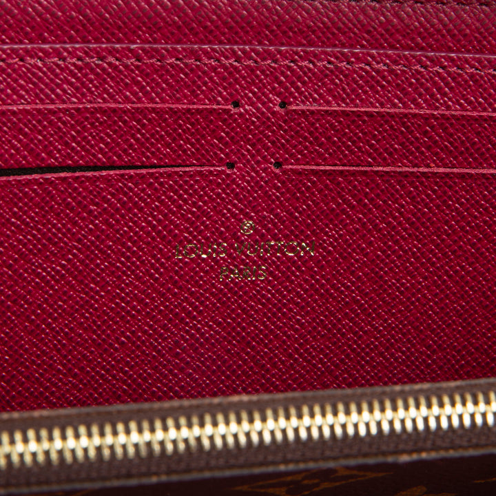 LOUIS VUITTON Monogram Clemence Wallet