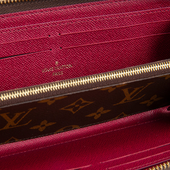 LOUIS VUITTON Monogram Clemence Wallet