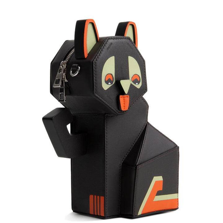 LOEWE x Louis Wain Leather Futurist Cat Clutch